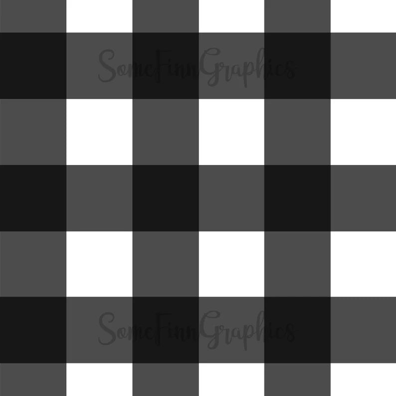 20 Gingham Seamless Digital Papers