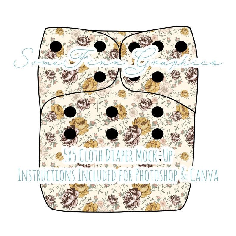 Cloth Diaper Mock-Up