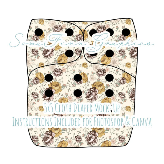 Cloth Diaper Mock-Up