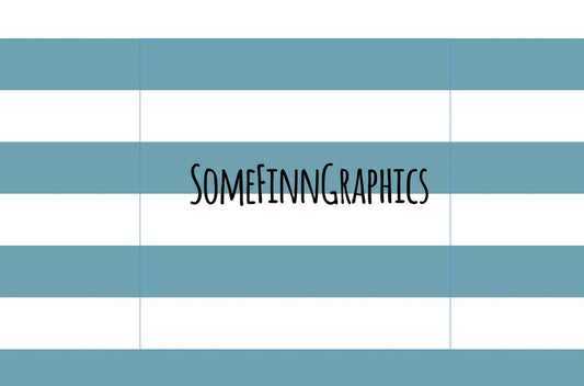 Blue and White Stripes Digital Paper