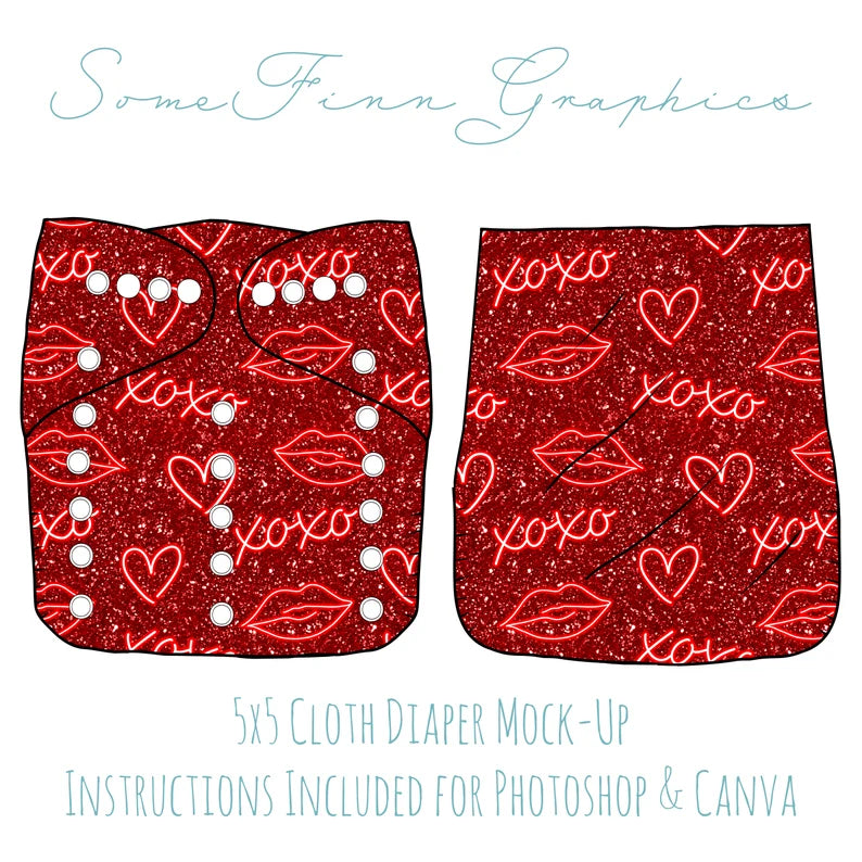 Cloth Diaper Mock-Up