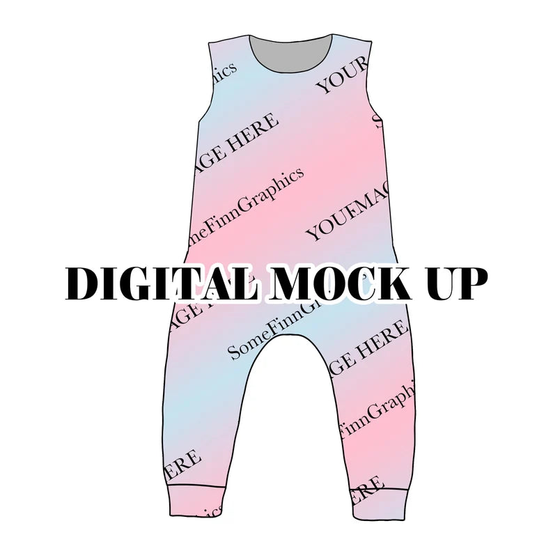 Overalls Lined Mock Up