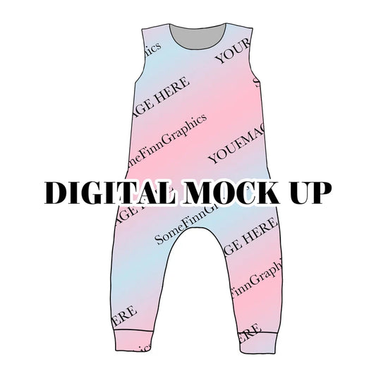 Overalls Lined Mock Up