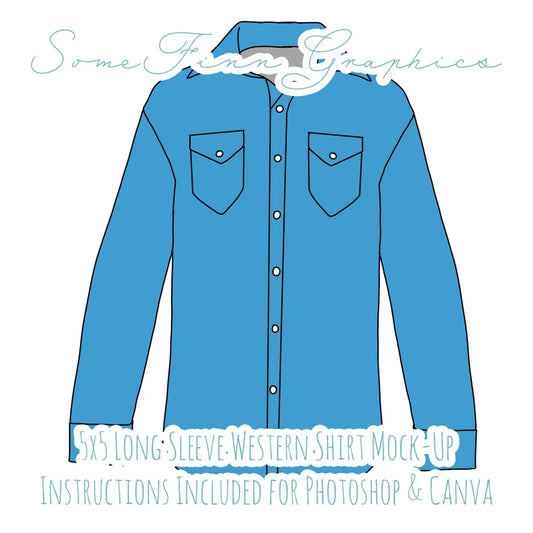 Button Up Shirt Mock Up