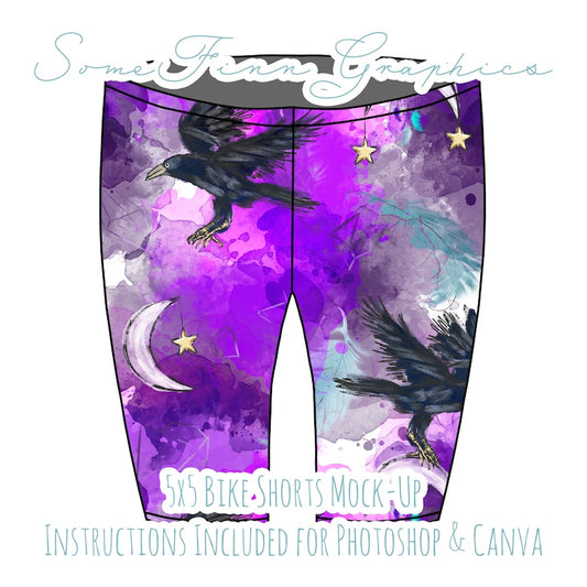 Biker Shorts Mock-Up