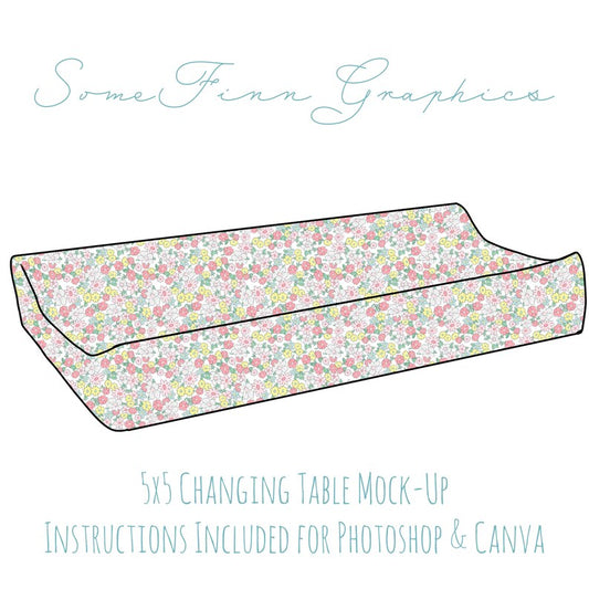 Changing Table Cover Mock-Up
