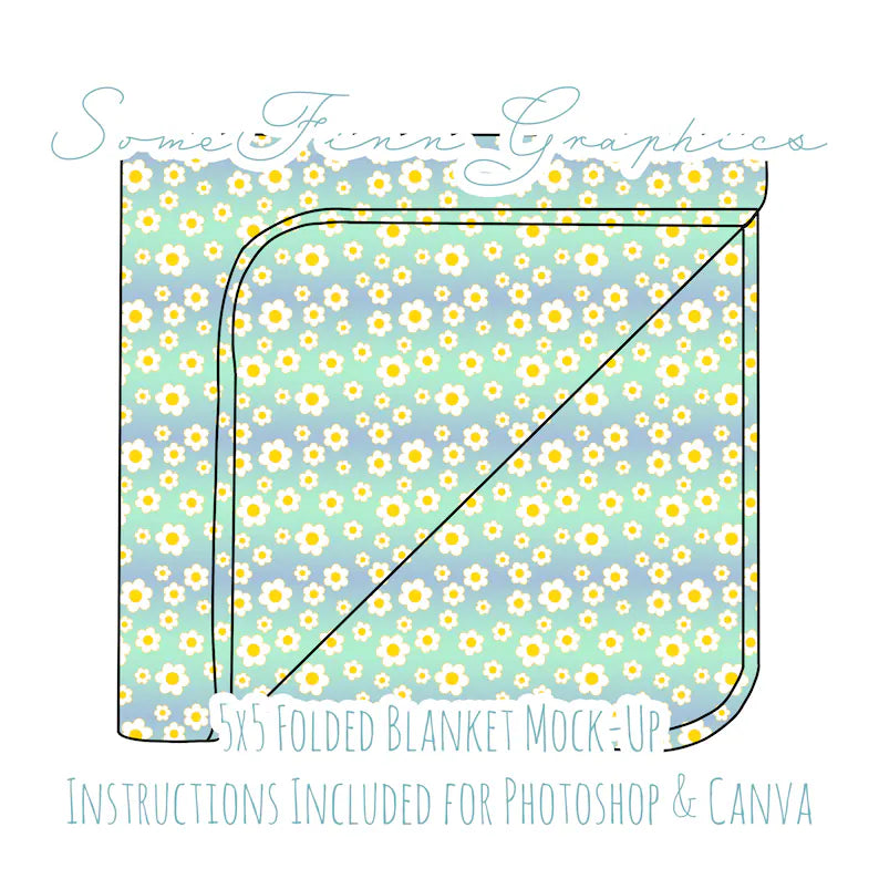 Folded Blanket Mock-Up