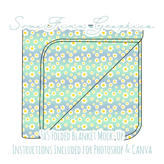 Folded Blanket Mock-Up