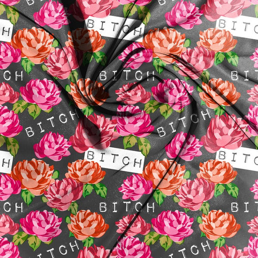 Bitchy Floral Seamless