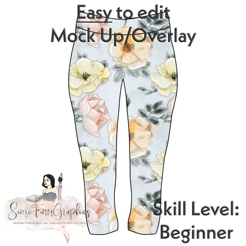 Capri Leggings Mock-Up