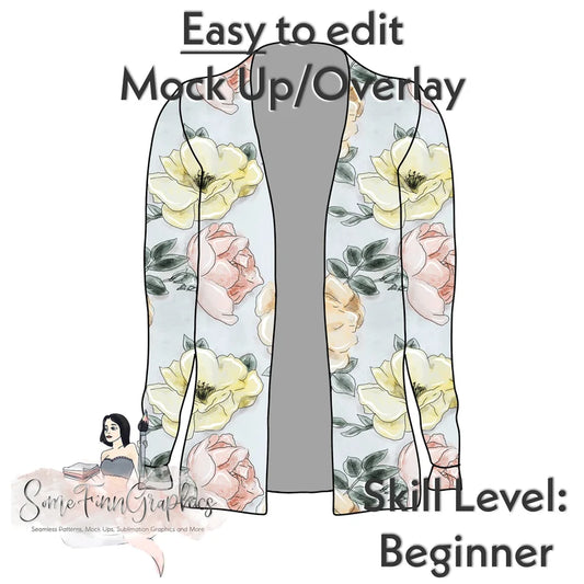 Cardigan Duster Mock-Up