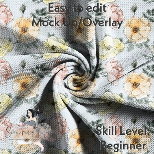 Bullet Fabric Realistic Mock Up