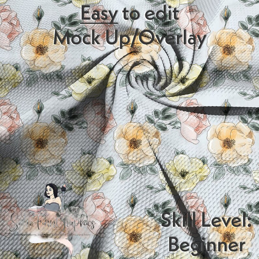 Bullet Fabric Realistic Mock Up