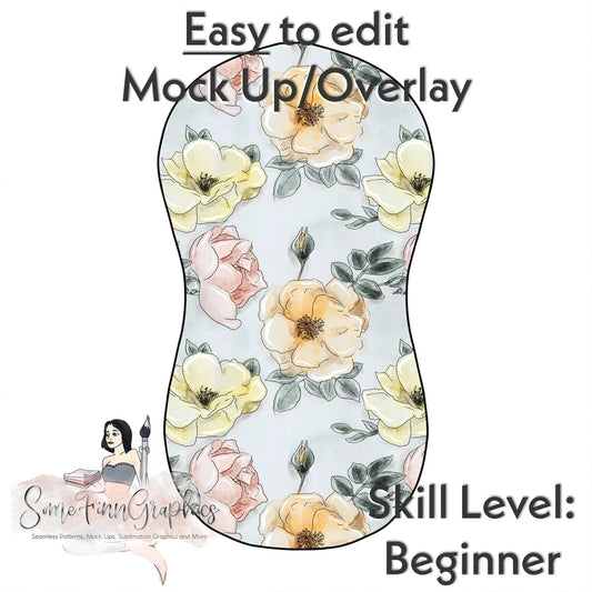 Burp Cloth Mock-Up