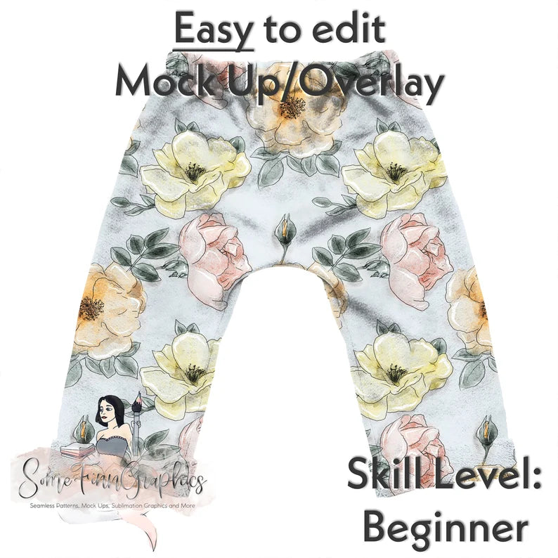 Joggers Realistic Mock-Up