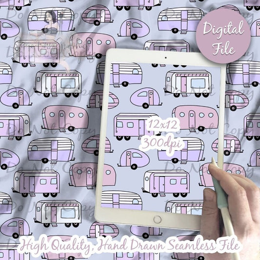 Camper Digital Paper
