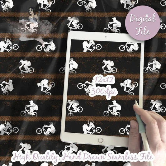 BMX Stripes Digital Paper