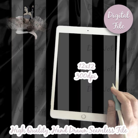 Black and Gray Stripes Digital Paper