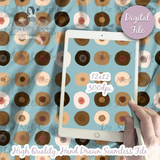 Breasts Seamless Pattern