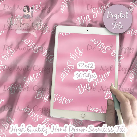 Big Sister Digital Paper