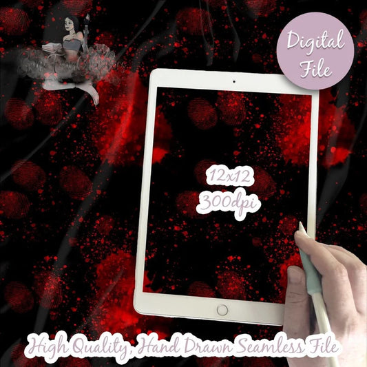 Blood Splatter Seamless