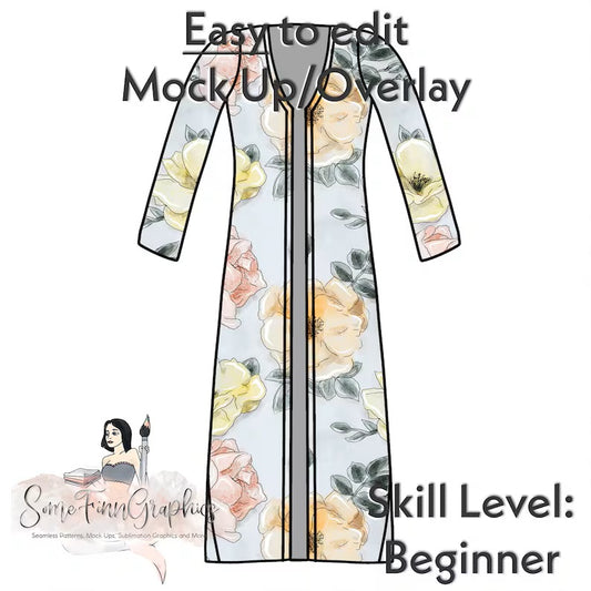 Cardigan Duster Mock-Up