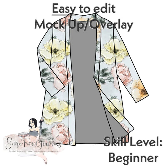 Cardigan Duster Mock-Up