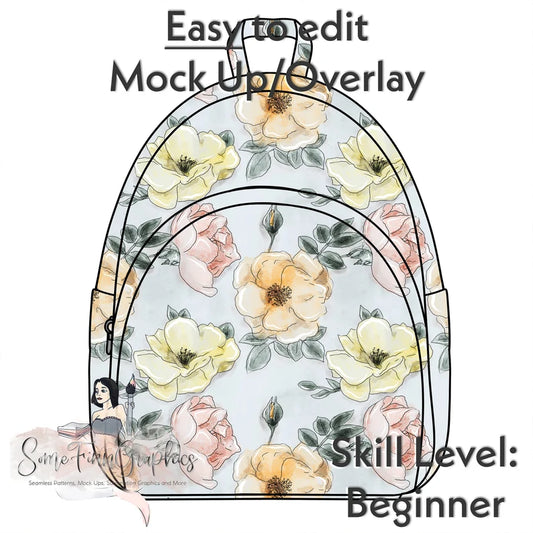 Backpack Handbag Mock-Up