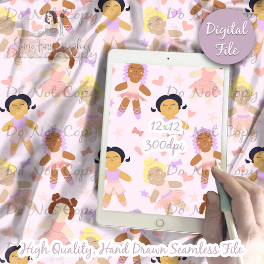 Ballerinas Digital Paper