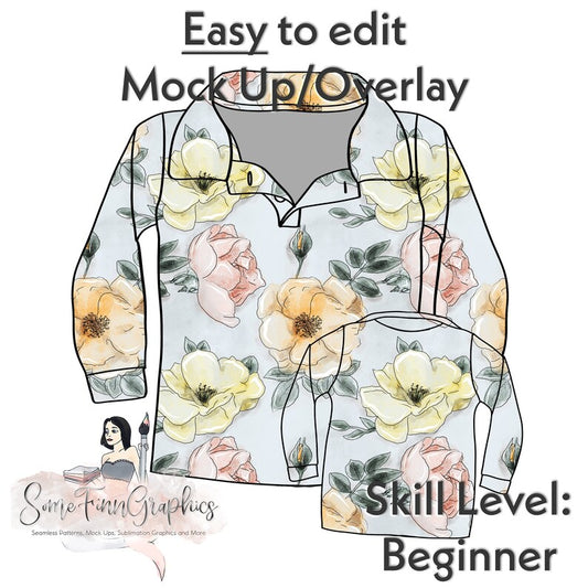 Collared Shirt Mock-Up