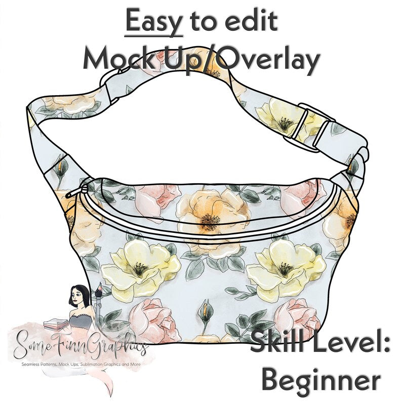 Fanny Pack Bag Mock-Up