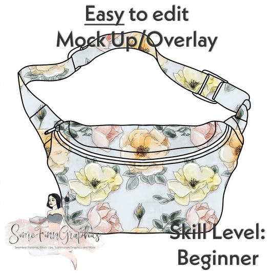 Fanny Pack Bag Mock-Up