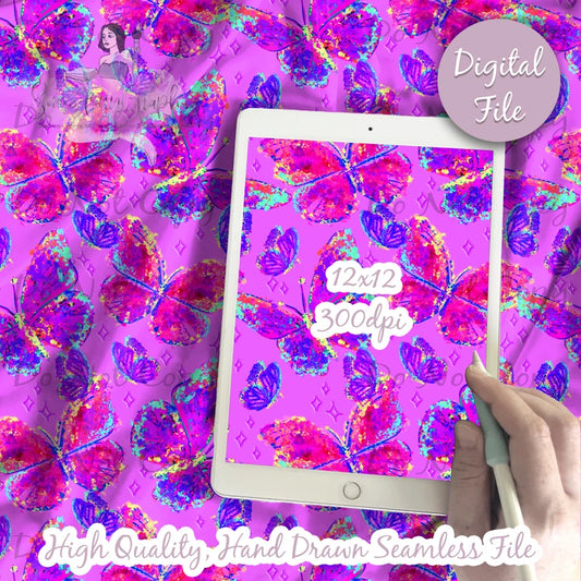 Butterfly Seamless Pattern