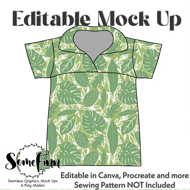 Collared Shirt Mock-Up