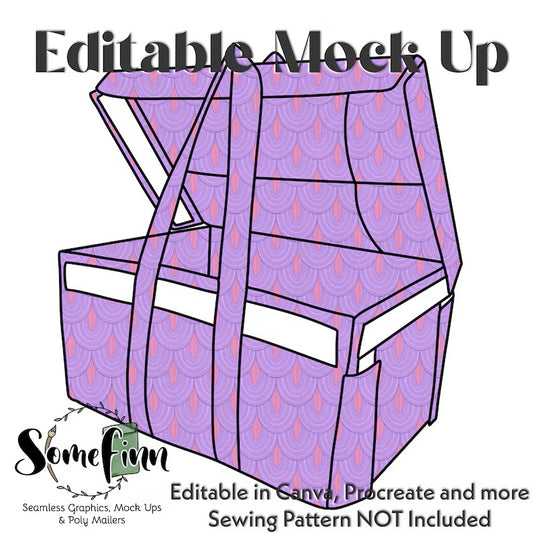 Cooler Tote Bag Mock-Up