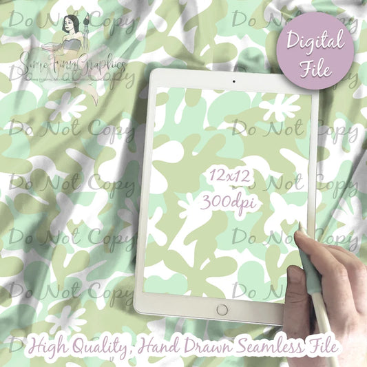 Camo Texture Seamless Design Pattern