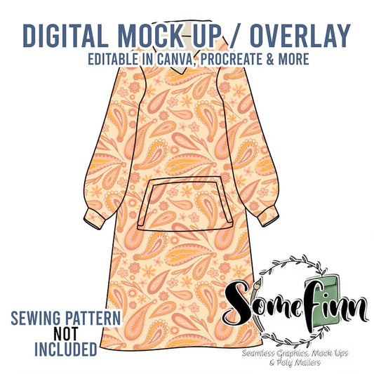 Blanket Robe Mock-Up