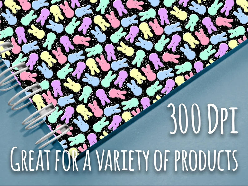 Candy Bunny Digital Paper