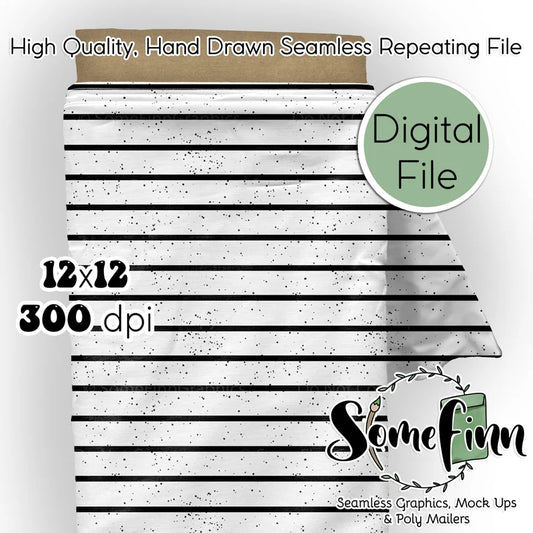 Black and White Stripes and speckles Digital Paper