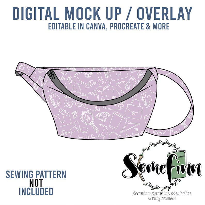 Fanny Pack Bag Mock-Up