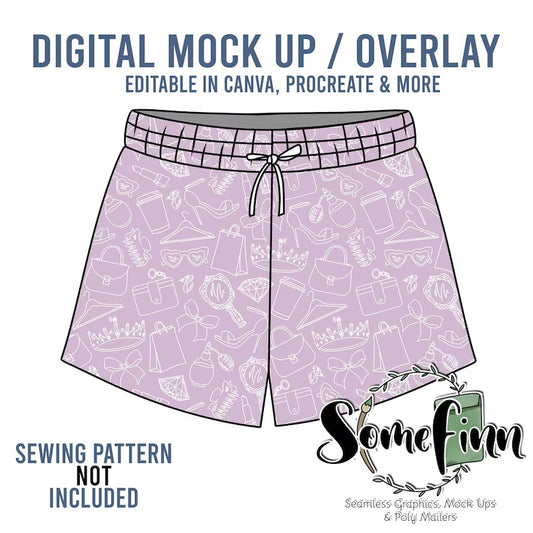 Board Shorts Mock-Up