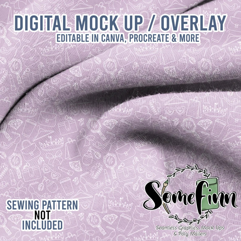 Knit Fabric Realistic Mock-Up
