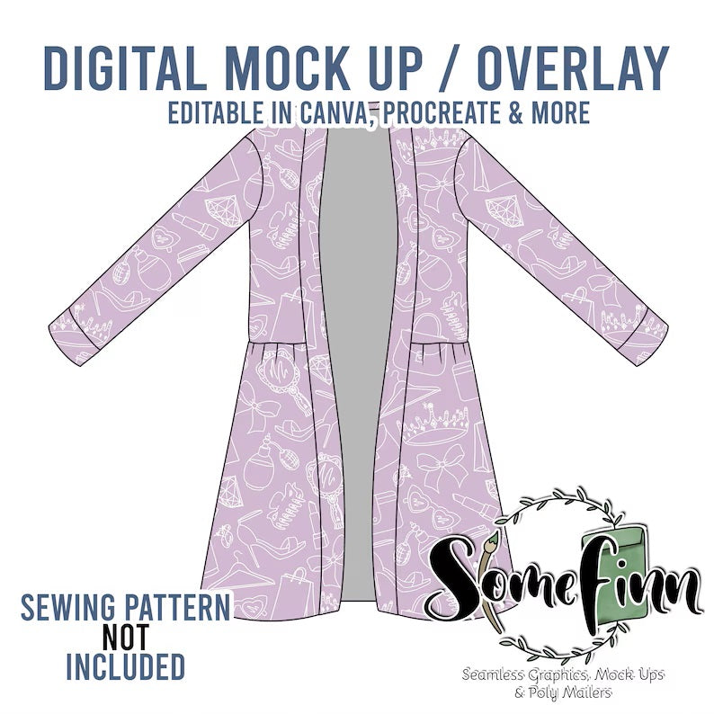 Cardigan Duster Mock-Up