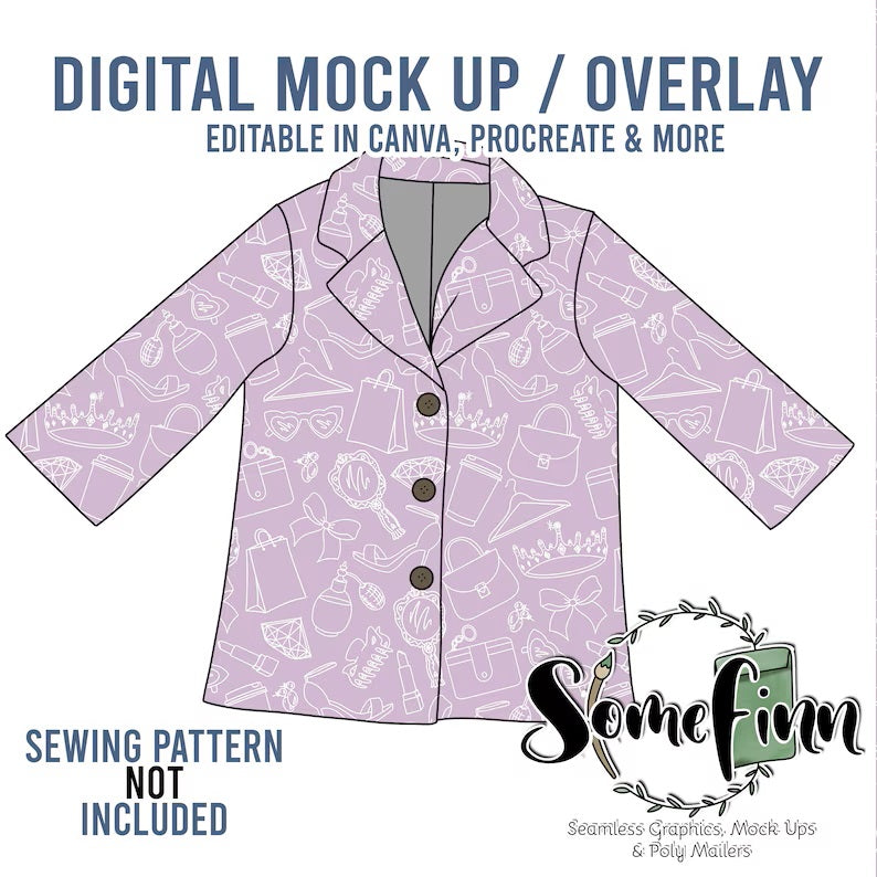 Blazer Jacket Mock-Up