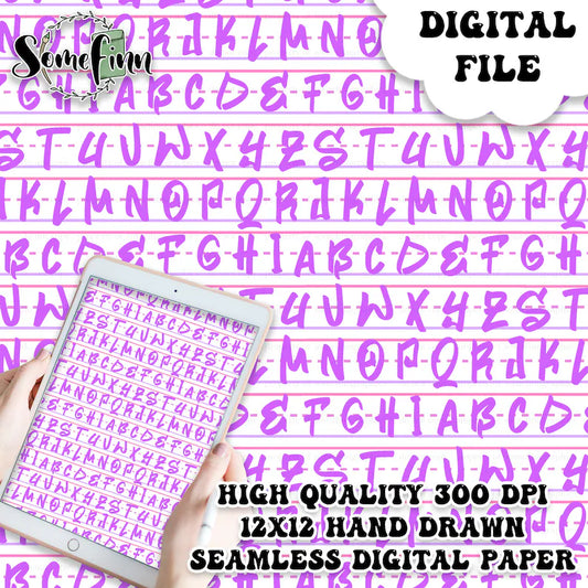 Alphabet Seamless