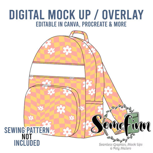 Backpack Handbag Mock-Up