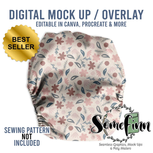 Cloth Diaper Realistic Mock Up