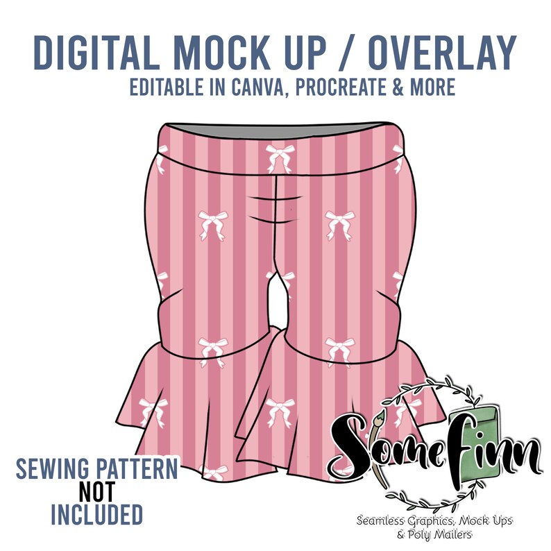 Doll Bell Pants Mock-Up