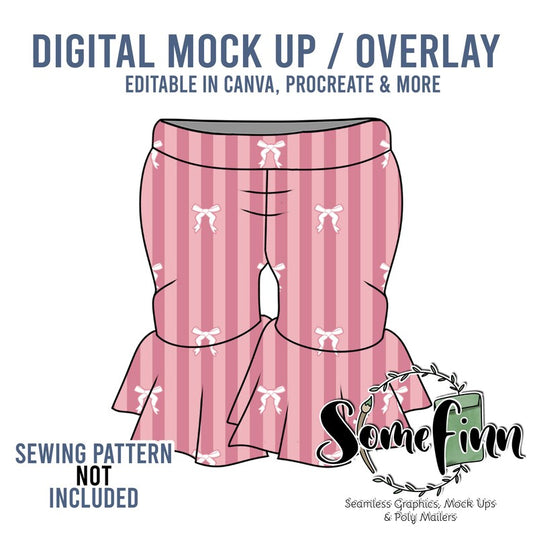 Doll Bell Pants Mock-Up