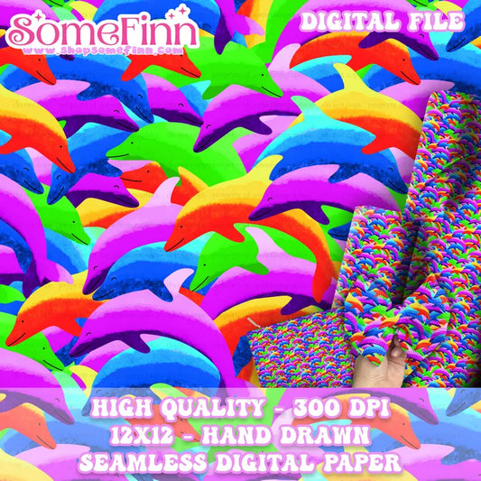 90s Vintage Inspired Seamless Pattern Design